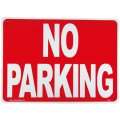 アメリカン雑貨 看板 プラスチックサインボード 駐車禁止 No Parking ノーパーキング CA-08