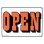 画像1: アメリカン雑貨 看板 プラスチックサインボード  Open/Closed(両面プリント) CA-21 (1)