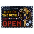 アメリカン雑貨 看板 プラスチックサインボード LADY LUCK CA-65