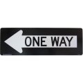 アメリカン雑貨 看板 プラスチックサインボード(Lサイズ) One Way CA-L08
