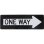 画像2: アメリカン雑貨 看板 プラスチックサインボード(Lサイズ) One Way CA-L08 (2)