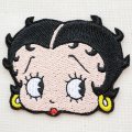 ワッペン ベティブープ Betty Boop(フェイス)