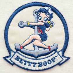 画像1: ワッペン ベティブープ Betty Boop(セーラー)