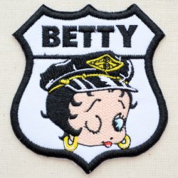 画像1: ワッペン ベティブープ Betty Boop(ロードサイン)