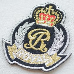 画像2: エンブレムワッペン Rロイヤルクラウン