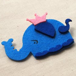画像2: フェルトブローチ ぞう