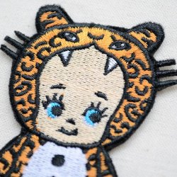 画像2: ワッペン キューピー(キグルミヒョウ)