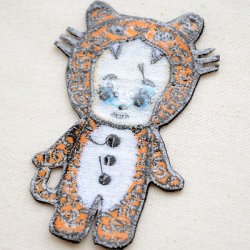 画像4: ワッペン キューピー(キグルミヒョウ)