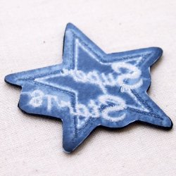 画像3: ワッペン スーパースター76(星/シルバー)