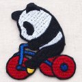 ワッペン パンダ(三輪車)
