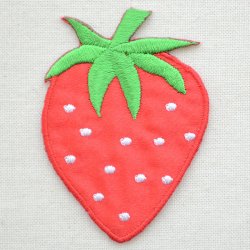画像1: ワッペン ストロベリー(イチゴ)