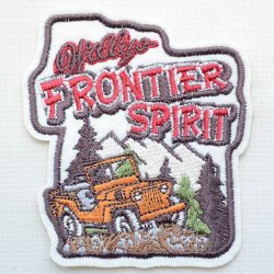 画像1: ワッペン Frontier Spirit(四駆車)