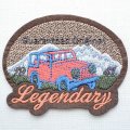 ワッペン Legendary(四駆車/山)