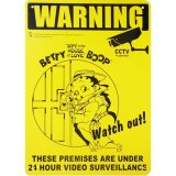 画像: アメリカン雑貨 看板 プラスチックサインボード BETTY BOOP 24H