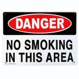 画像: アメリカン雑貨 看板 プラスチックサインボード 危険立ち入り禁止 Danger Do Not Enter CA-11