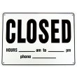 画像2: アメリカン雑貨 看板 プラスチックサインボード  Open/Closed(両面プリント) CA-21
