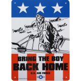 画像: アメリカン雑貨 看板 プラスチックサインボード Bring The Boy Back Home CA-52