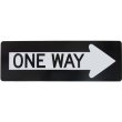 画像2: アメリカン雑貨 看板 プラスチックサインボード(Lサイズ) One Way CA-L08