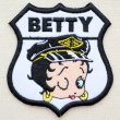 画像1: ワッペン ベティブープ Betty Boop(ロードサイン)