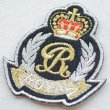 画像2: エンブレムワッペン Rロイヤルクラウン