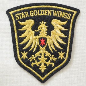 画像: エンブレムワッペン スターゴールデンウィングス