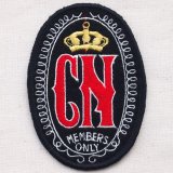画像: エンブレムワッペン CNメンバーズオンリー