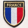 画像1: エンブレムワッペン フランス国旗