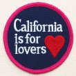 画像1: ワッペン カリフォルニアラバーズ(ラウンド)