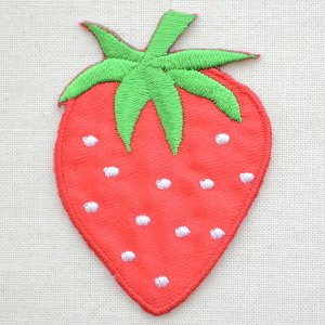 画像: ワッペン ストロベリー(イチゴ)