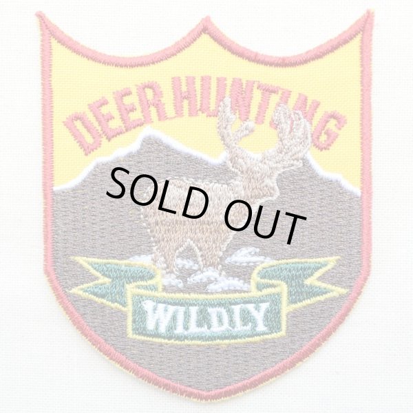 画像1: ワッペン Deer Hunting(シカ/エンブレム)