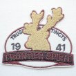 画像1: ワッペン 1941 Frontier Spirit(シカ/パイル刺繍)