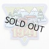 画像: ワッペン 1941(四駆車&雪山/トライアングル)