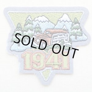 画像: ワッペン 1941(四駆車&雪山/トライアングル)