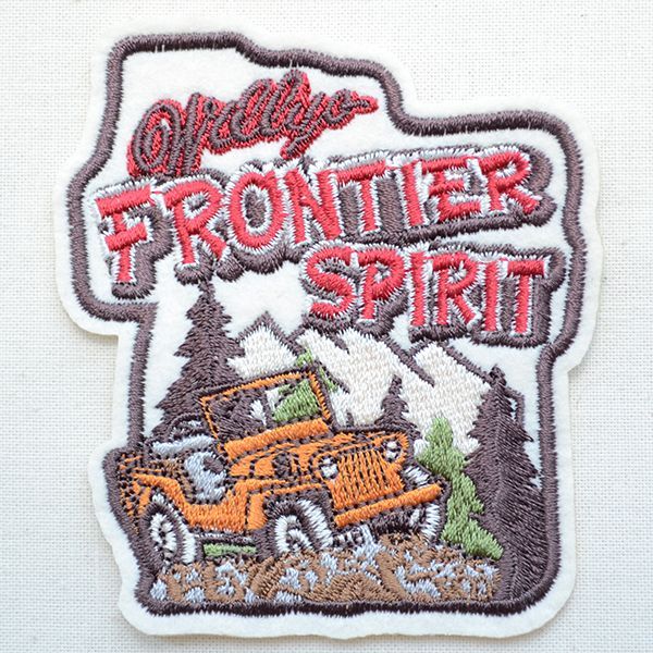 画像1: ワッペン Frontier Spirit(四駆車)